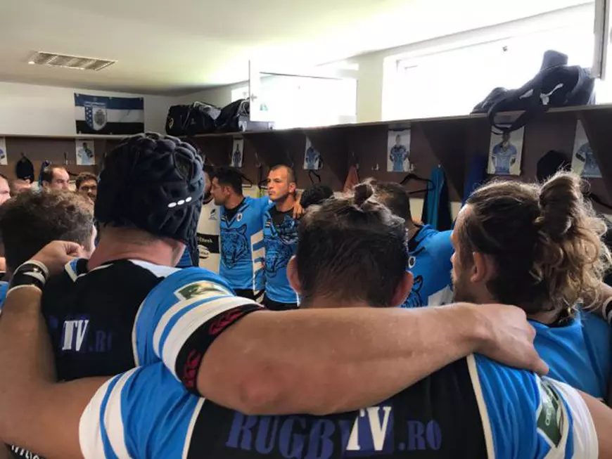 Rugbiștii de la CSM București trag din greu de fiare pentru a câștiga eventul! | FOTO