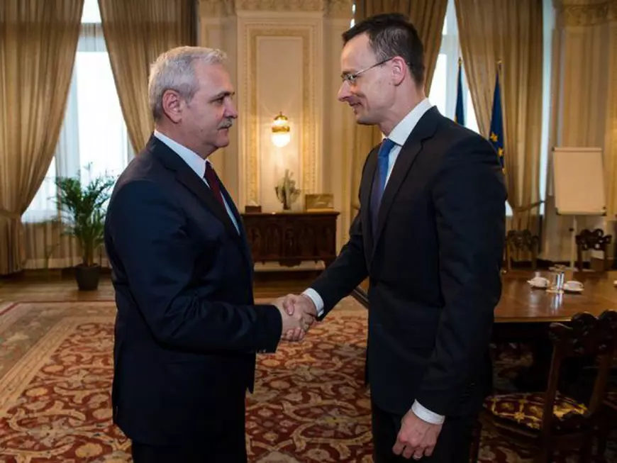 Ministrul ungar de externe a fost în vizită la Bucureşti. Peter Szijjarto anunță „un pas înainte istoric”