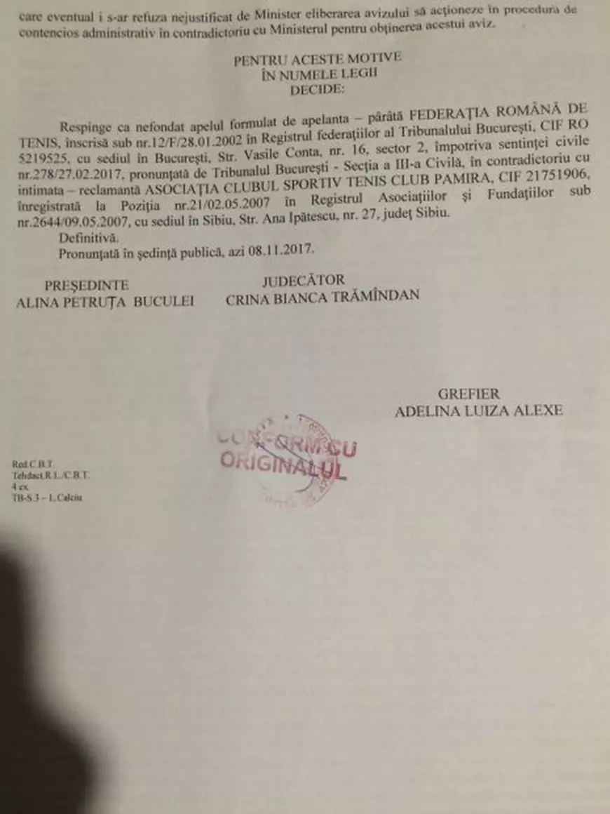 George Cosac, președintele FR Tenis, pierde procese pe bandă rulandă. ”Va fi revoluție în sportul românesc”