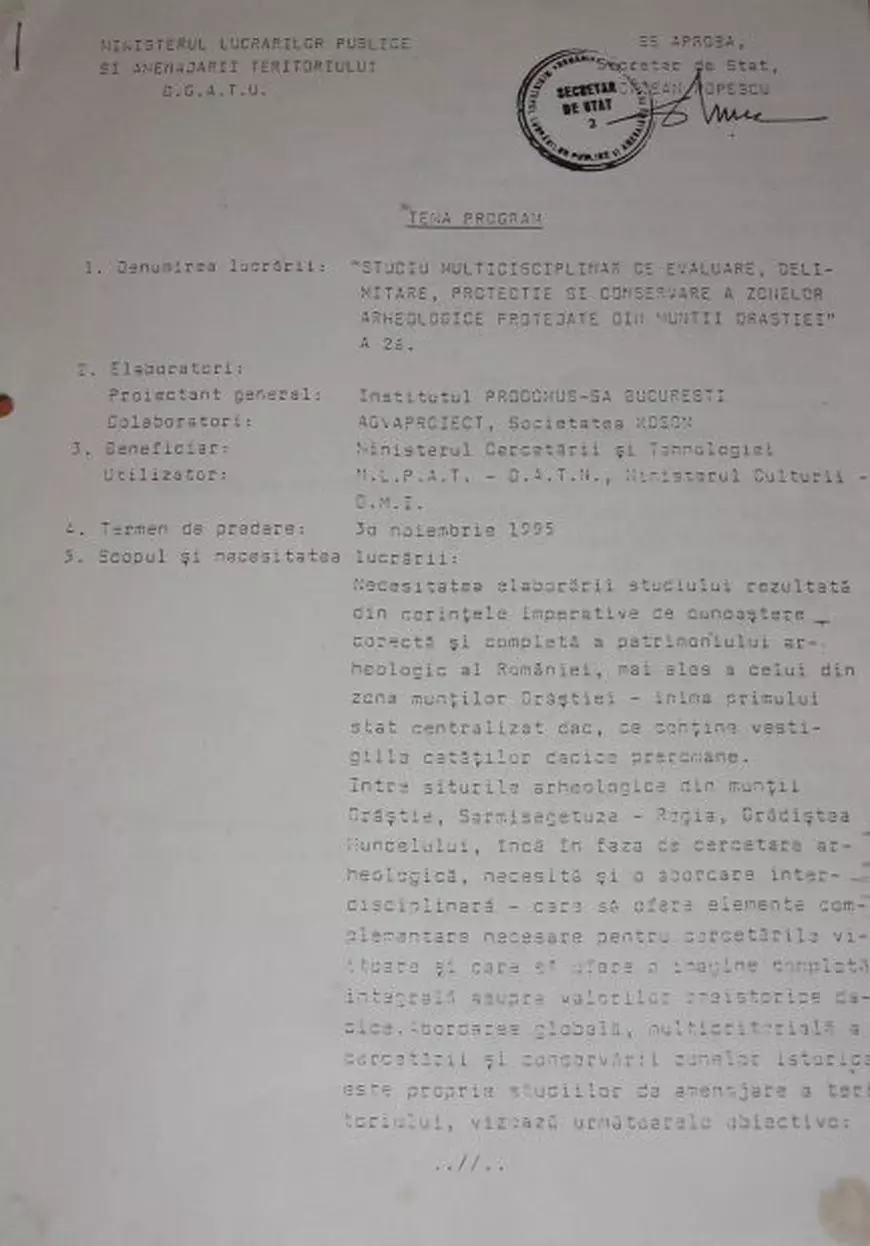 Sarmizegetusa Regia, în disputa dintre arheologi și ecologiști. Orașul subteran de sub capitala dacilor rămâne o necunoscută