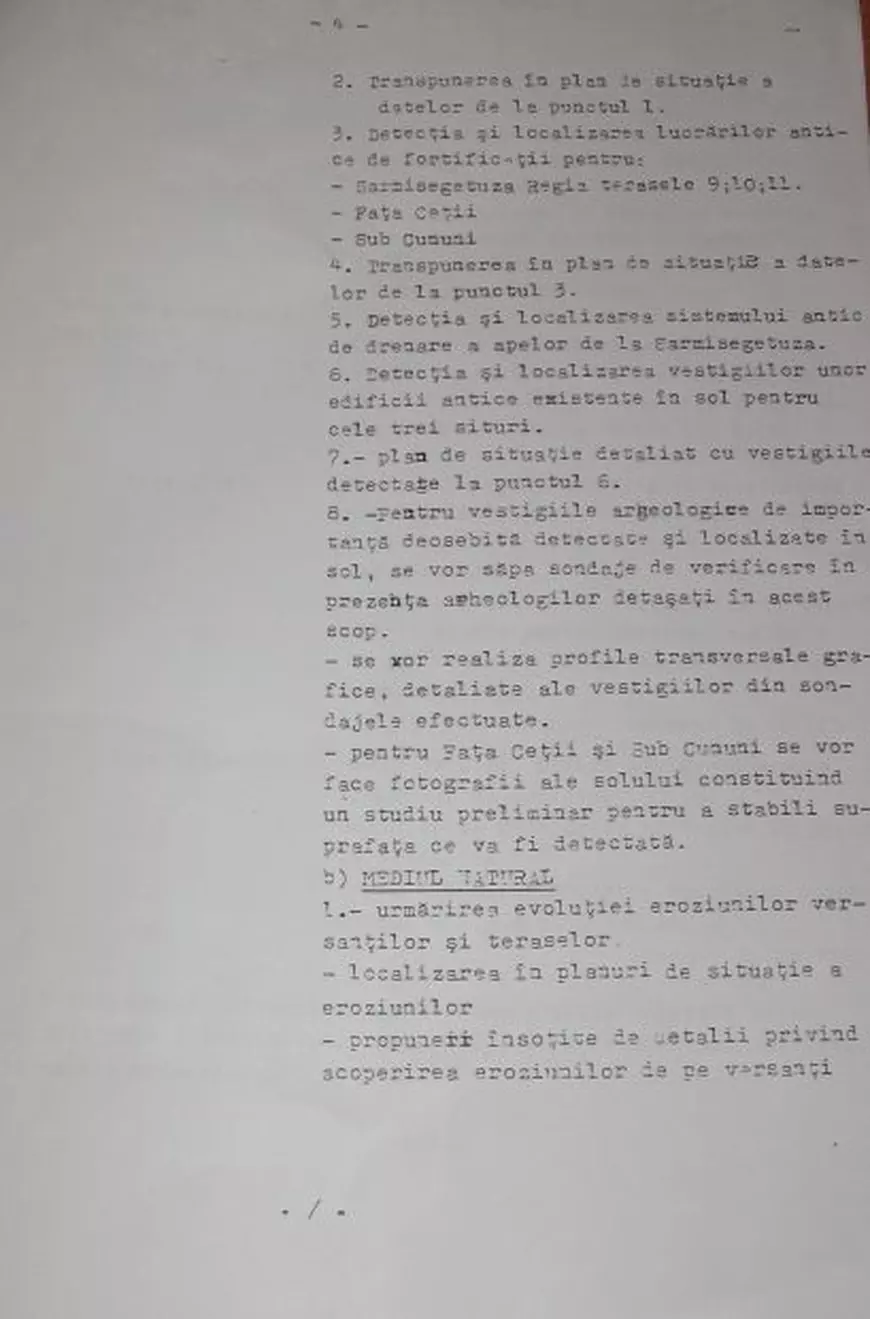 Sarmizegetusa Regia, în disputa dintre arheologi și ecologiști. Orașul subteran de sub capitala dacilor rămâne o necunoscută