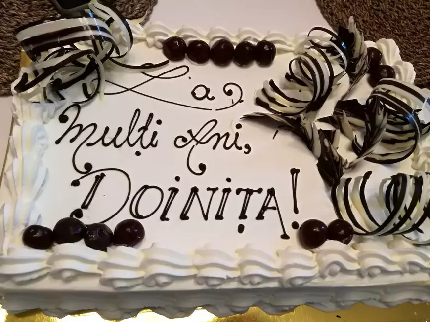 Doinița Oancea și-a sărbătorit ziua de naștere  pe platourile de filmare