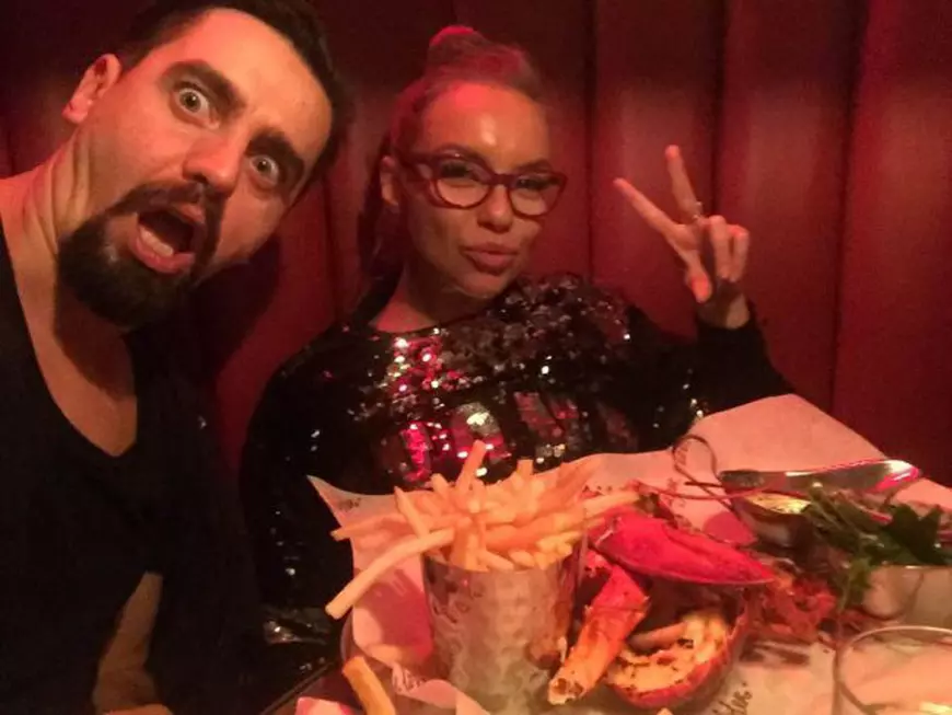 Cosmin Natanticu si iubita