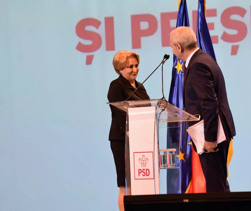 Viorica Dăncilă, la Congresul Extraordinar al PSD. A prezentat 100 de măsuri pe care le va lua în acest an