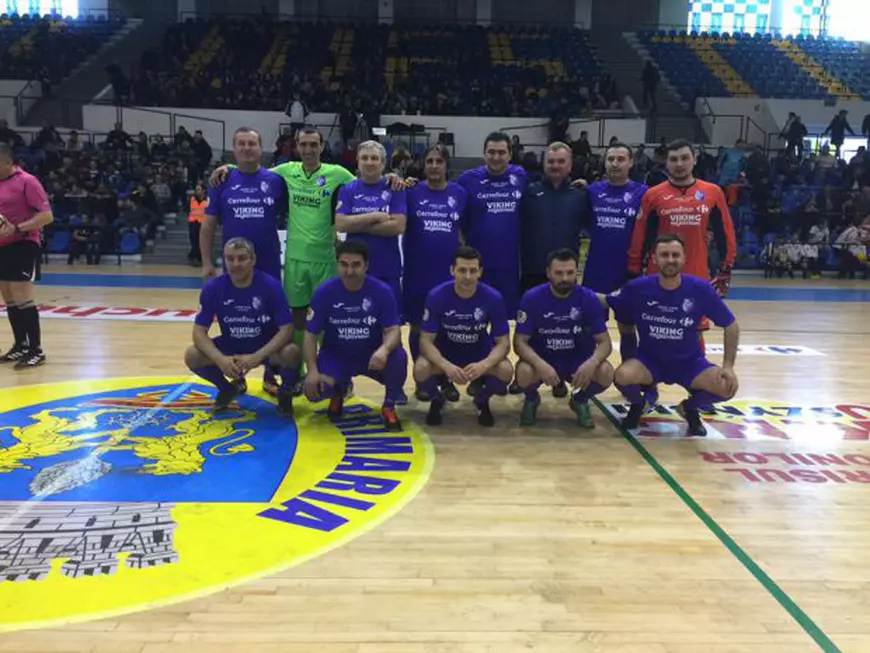 Retragerea lui Daniel Chiriță, de vis! Turneul de old-boys, câștigat de Petrolul! Lupescu și Doroftei, pe teren / FOTO&VIDEO
