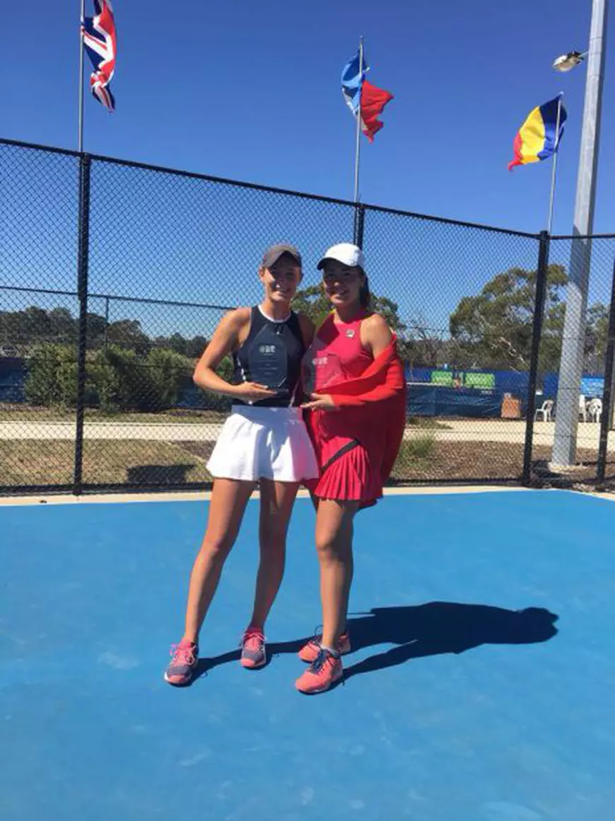 Irina Fetecău a câștigat titlul în proba de dublu la Canberra. Românii au dat năvală s-o încurajeze