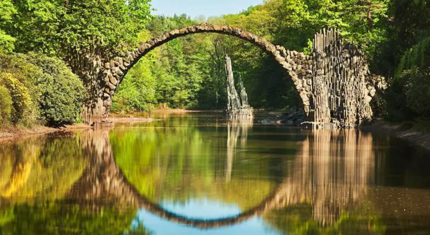 Podul Diavolului din Kromlau, Germania