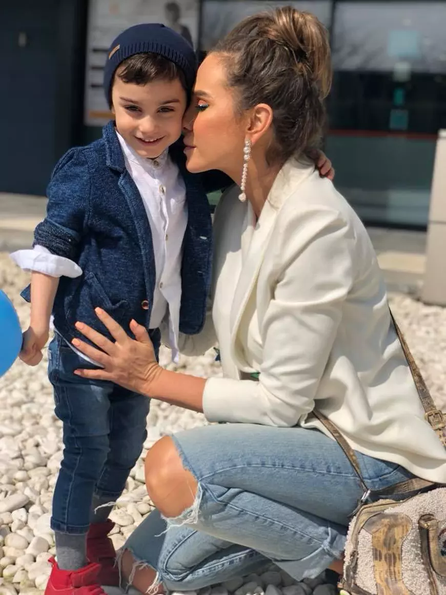 Anna Lesko și-a aniversat băiețelul. Ce mare s-a făcut Adam