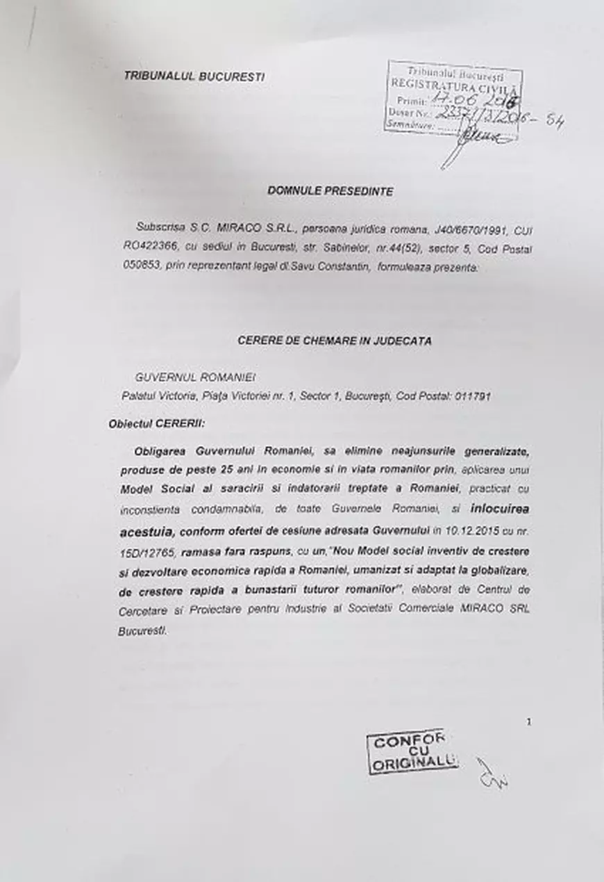 VIDEO/ Un economist cu 26 de invenții a dat în judecată Guvernul pentru că ”a sărăcit România”