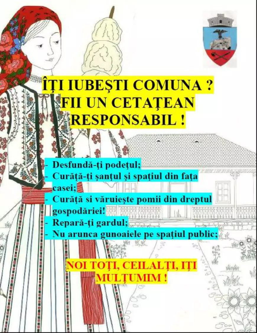 Primarul din Corbi îi face de râs pe Facebook pe leneşii comunei