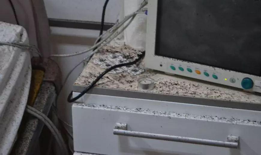Infirmieră rănită într-un incendiu la Spitalul de Urgență din Alba Iulia