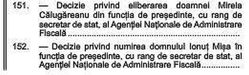 Ionuț Mișa a fost numit președinte al ANAF. Decizia, publicată în Monitorul Oficial