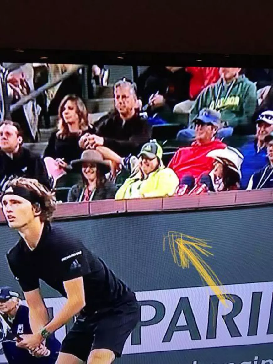 Brigitte Ildiko Duckadam, fiica lui Helmuth Duckadam, vânează vedete la Indian Wells