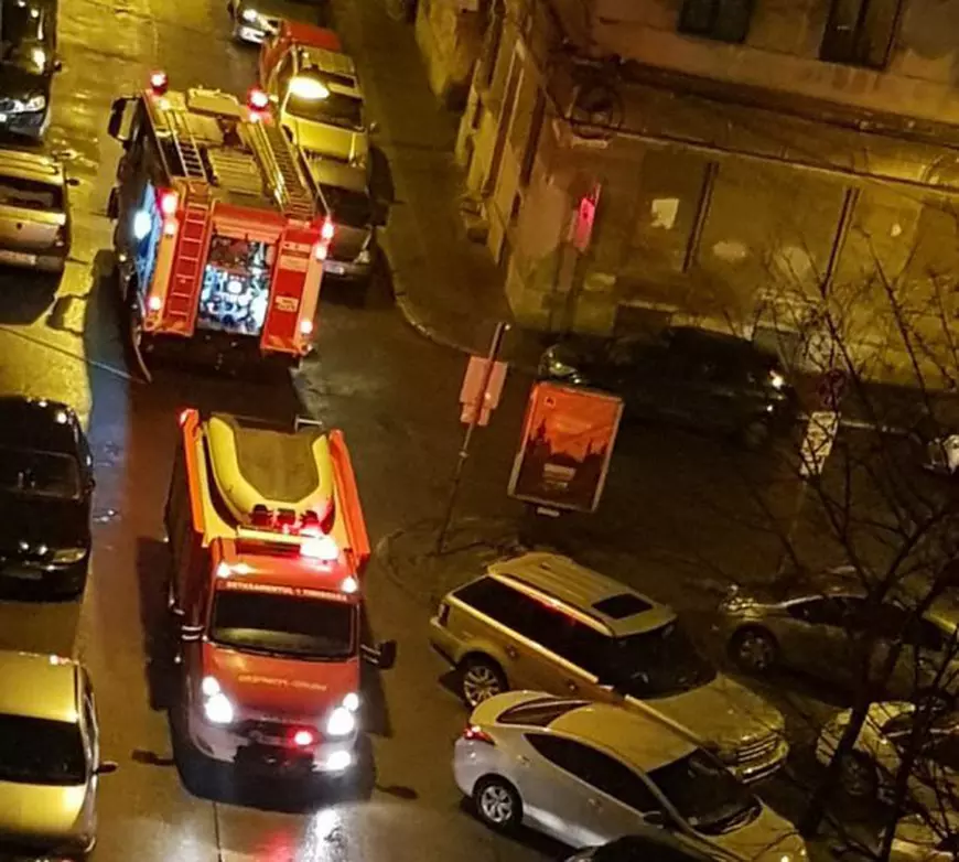 Incendiu în Palatul de Justiție din Timișoara. Mai multe persoane aflate în clădire au fost evacuate