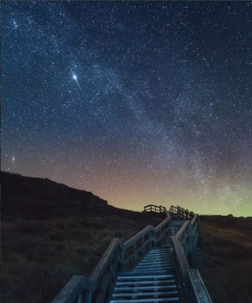 Cerul înstelat al Islandei, fotografiat de Iurie Belegurschi