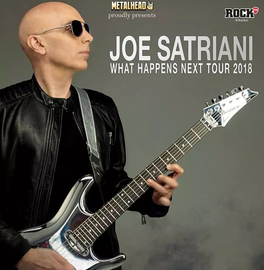 Cel mai cunoscut chitarist rock al lumii, Joe Satriani revine în concert la Bucureşti