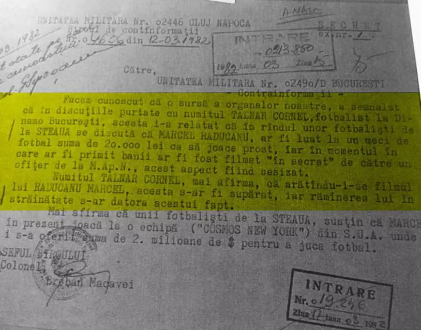 într-un alt document apar alte informații: 