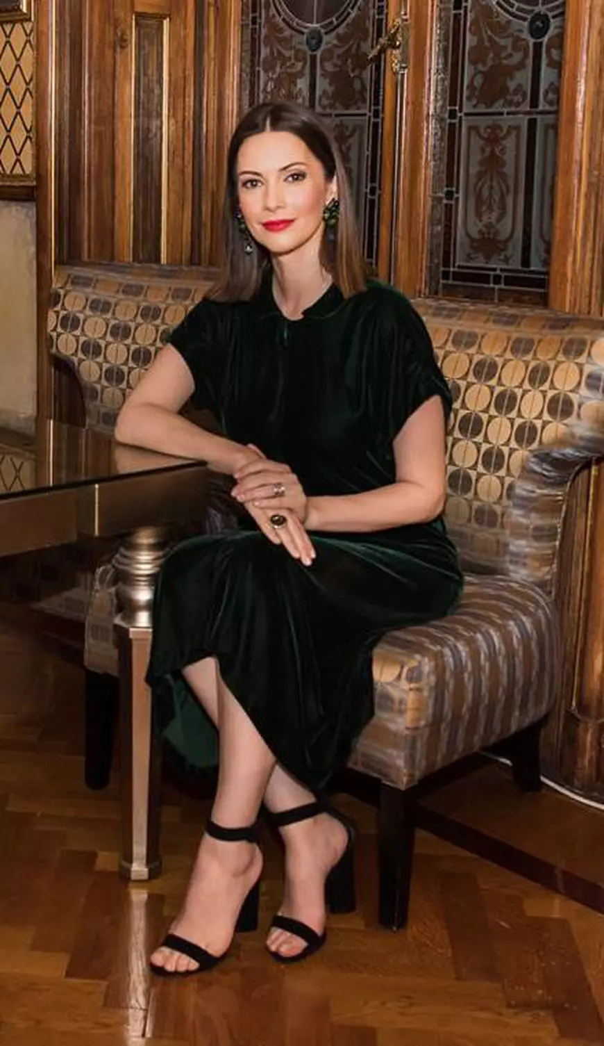 Andreea Berecleanu reușește să aibă mereu ținute impecabile