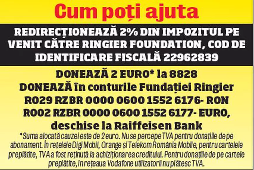 De mai bine de 8 ani, se luptă pentru viaţa ei. Andreea are nevoie, din nou, de ajutorul semenilor