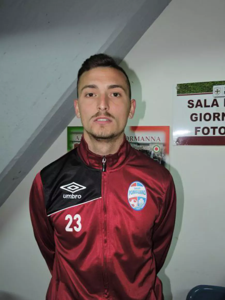 „Davide Montana”, pe vremea când era fotbalist