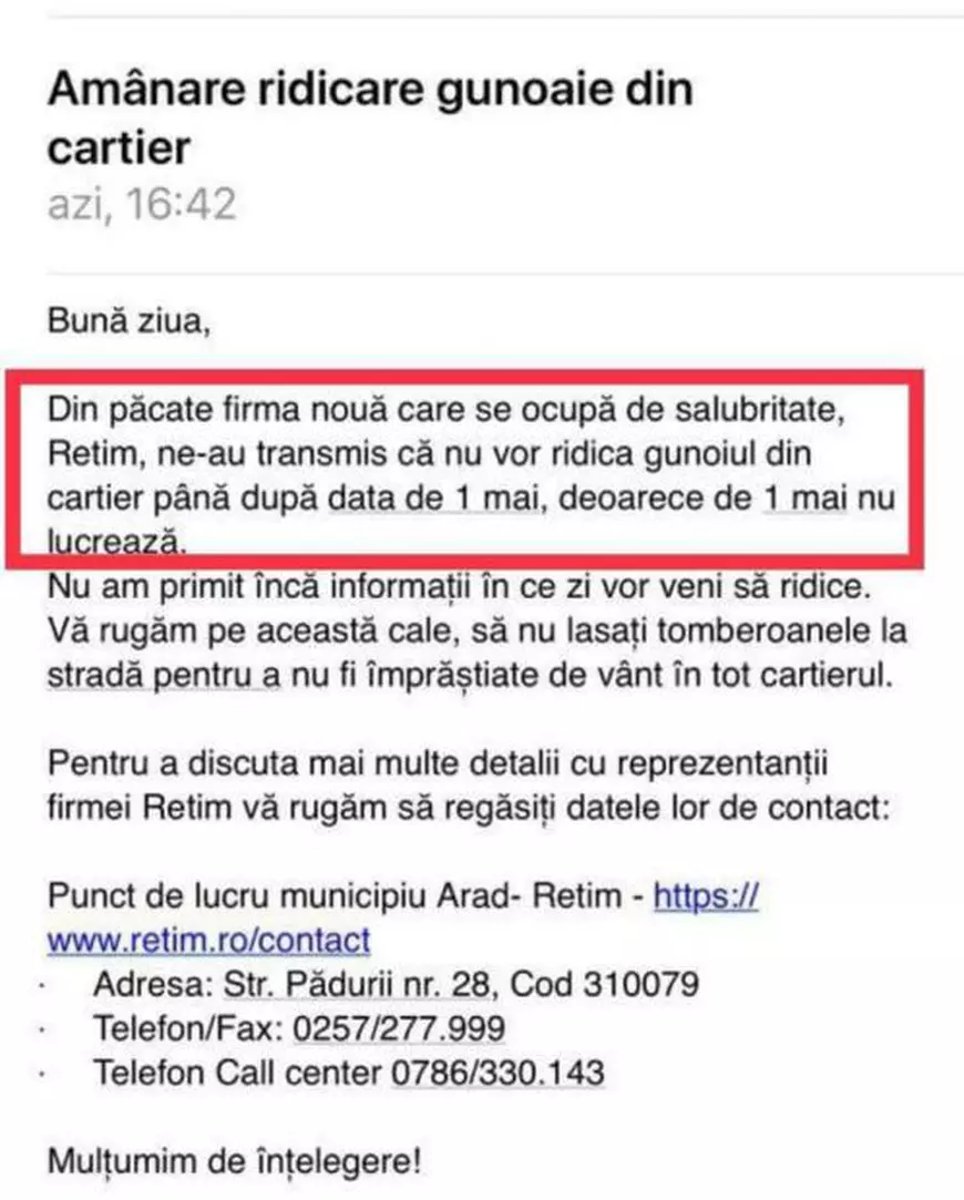 ANCHETĂ: Curățenia în Arad și Timișoara, motiv de scandal. Primarii au pus tunurile pe societatea de salubritate Retim