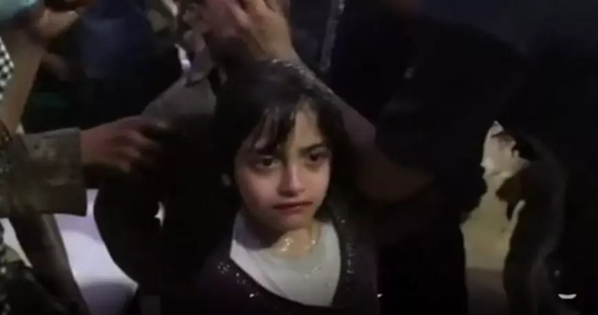 O fetiță din Siria vorbește despre suferința provocată de atacul chimic din Douma