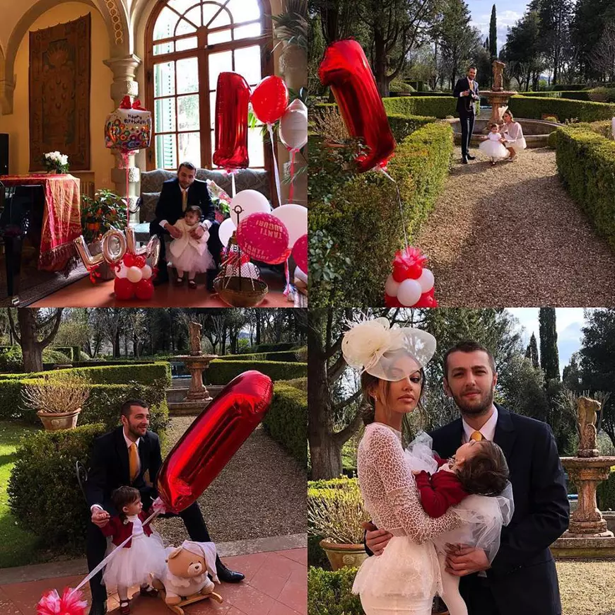 Mădălina Ghenea și-a aniversat fetița. Imagini rare cu micuța și Matei Stratan