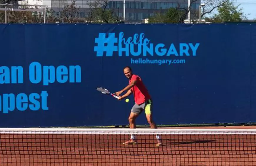 Marius Copil, eliminat în primul tur la Budapesta. Arădeanul a condus cu 1-0 la seturi