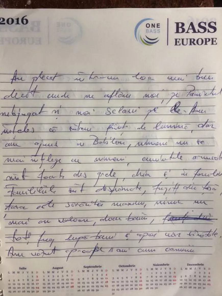 FOTO/Jurnalul criminalului din Brașov: „Un fel de testament” în care scria din 2014 despre nebunie, bani și ființe de lumină