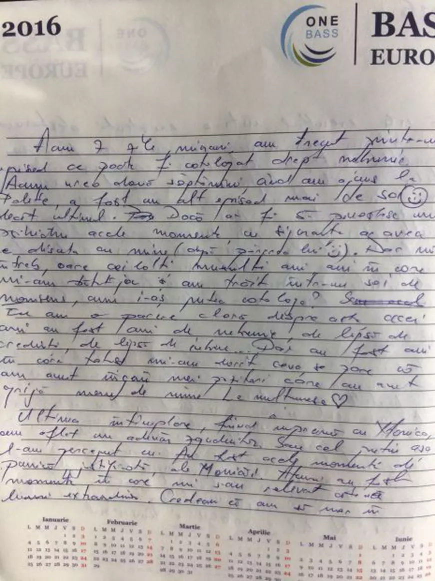 FOTO/Jurnalul criminalului din Brașov: „Un fel de testament” în care scria din 2014 despre nebunie, bani și ființe de lumină
