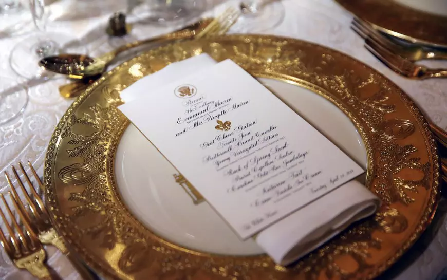 Meniul de la prima cină de stat găzduită de Melania Trump