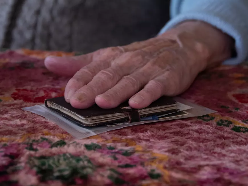 Acasa la veteranul de război Ştefan Grosu