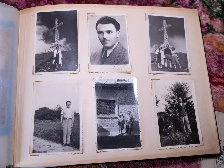 veteranul de război Ştefan Grosu, album cu fotografii