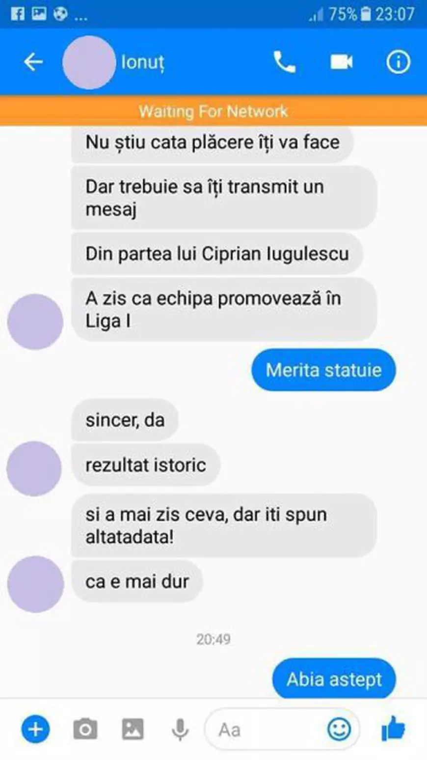 Limbaj porcos al unui oficial de la Chindia Târgoviște, echipa care va da barajul pentru Liga I