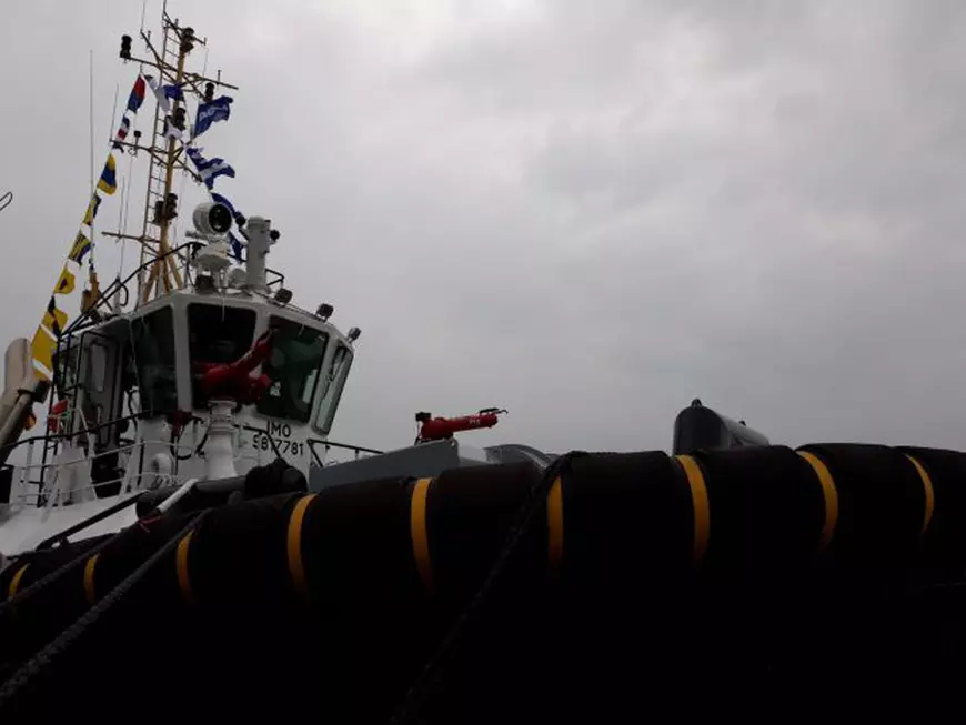 Remorcher pentru operaţiuni de salvare, stingerea incendiilor şi spargerea gheţii de pe Dunăre, în flota AFDJ Galaţi