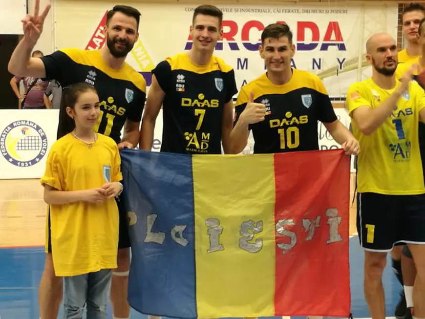 Final 4 Cupa României 2018 la volei masculin. Tricolorul Ploiești a bătut Arcada Galați și a reușit eventul