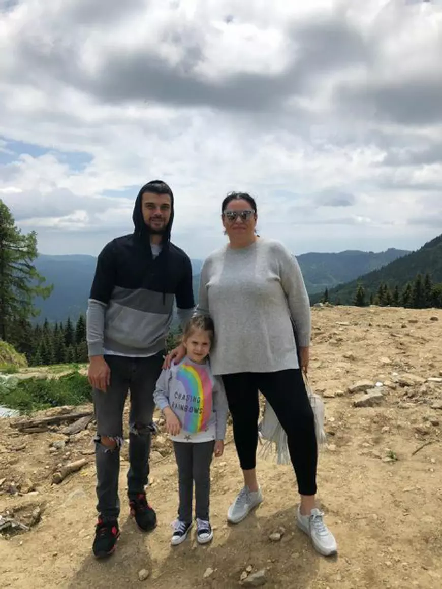 Oana Roman la Sinaia