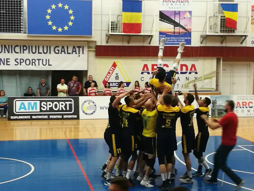 Final 4 Cupa României 2018 la volei masculin. Tricolorul Ploiești a bătut Arcada Galați și a reușit eventul