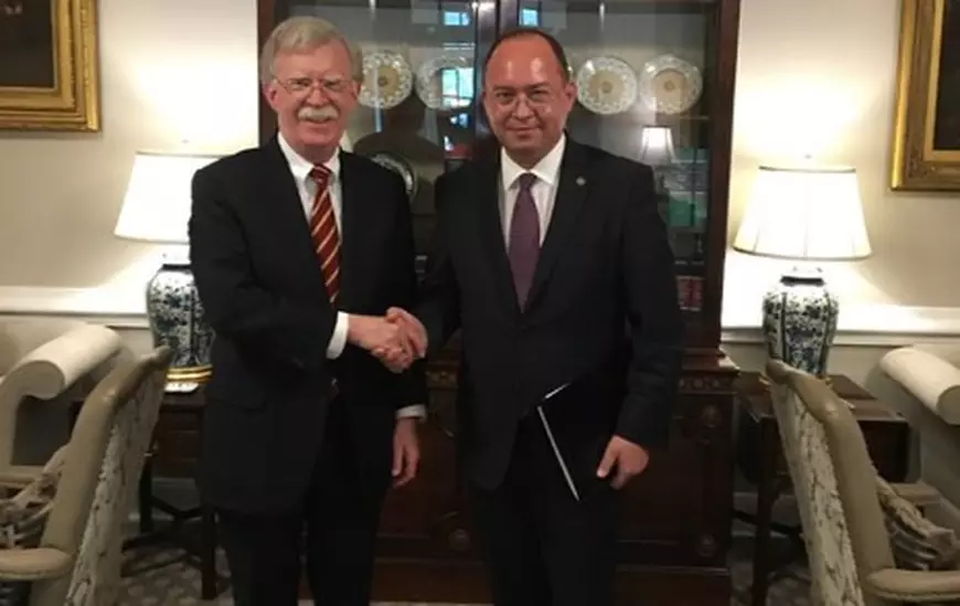 Consilierul prezidențial Bogdan Aurescu, primit la Casa Albă de consilierul lui Trump pentru securitate națională