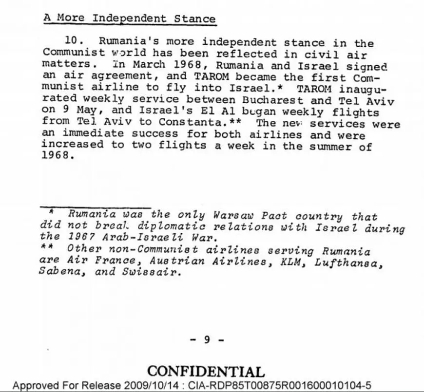 Ceaușescu voia să facă pace între Israel și Palestina, ca să ia Premiul Nobel pentru Pace