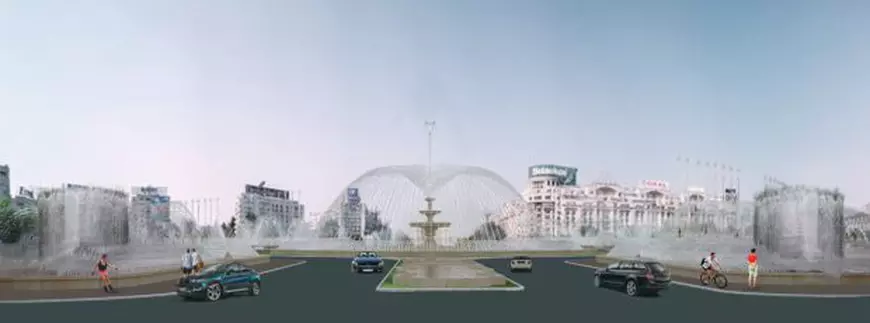 EXCLUSIV. Cum vor arăta fântânile de la Unirii, după modernizare
