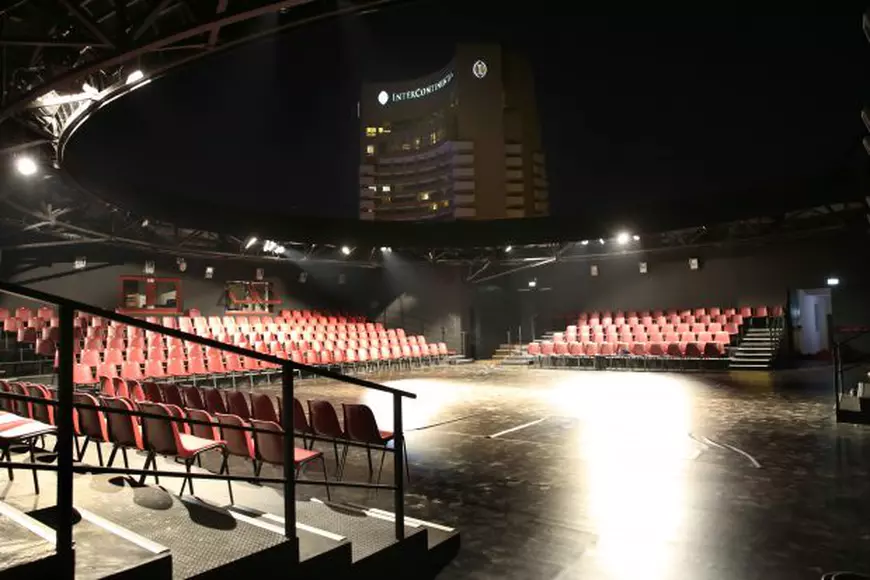 FOTO EXCLUSIV/ Teatrul Național București deschide amfiteatrul de pe acoperiș, în aer liber!