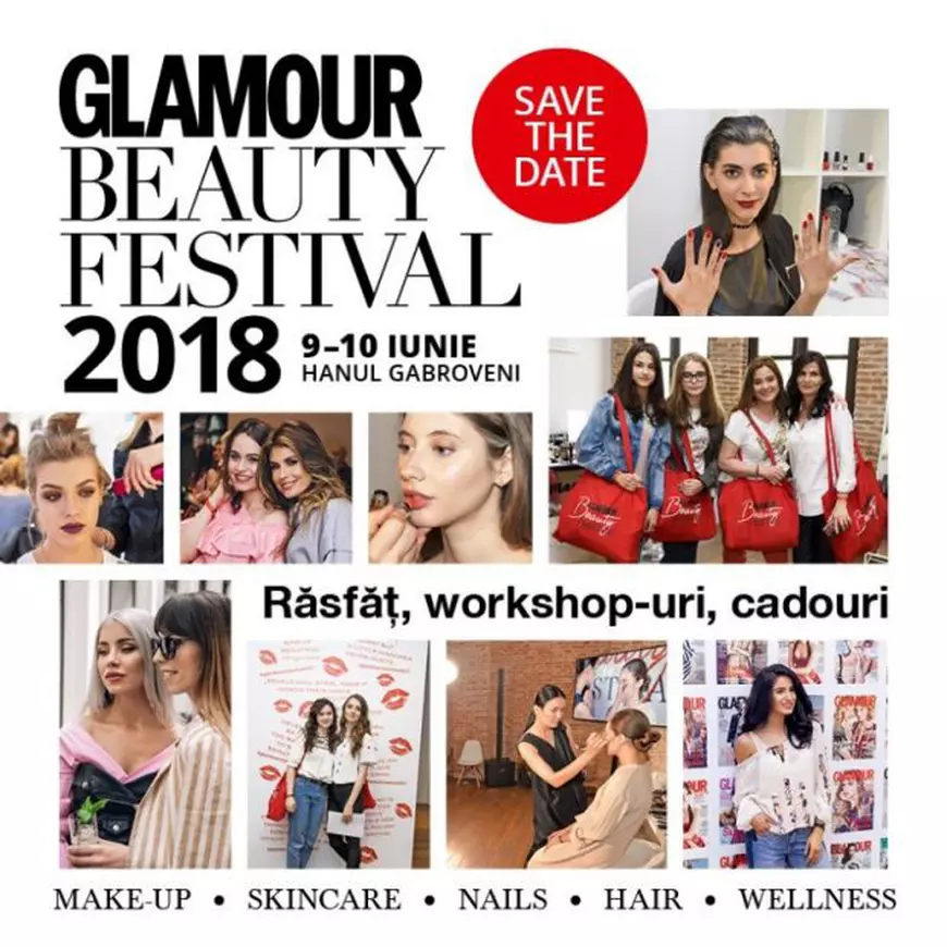 GLAMOUR Beauty Festival, cel mai glam festival dedicat frumuseții