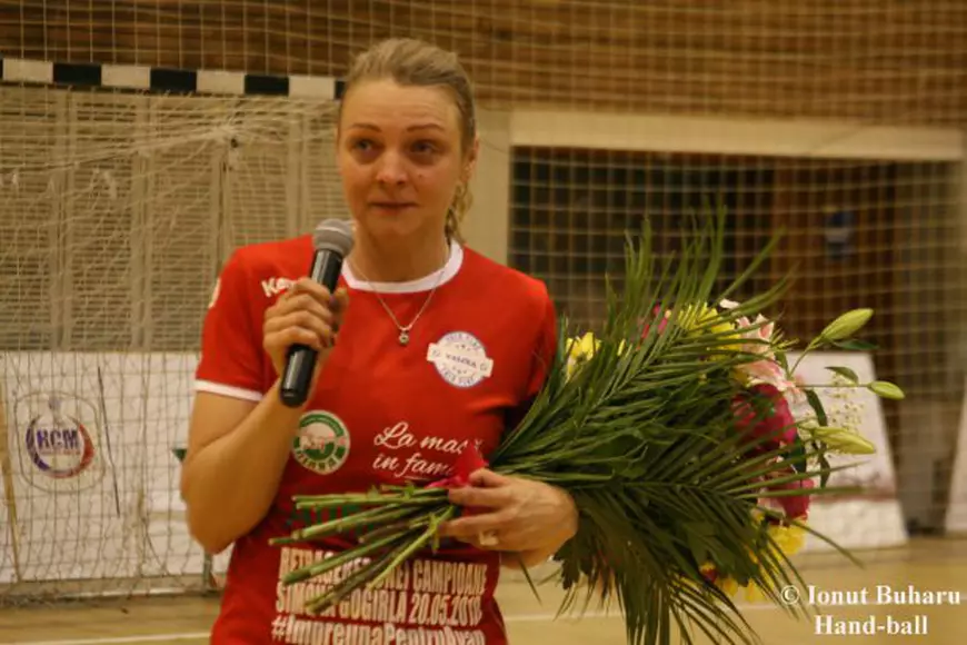 Ucraineanca Iryna Glibko, cea mai bună marcatoare din Liga Națională de handbal. S-a retras Simona Gogârlă