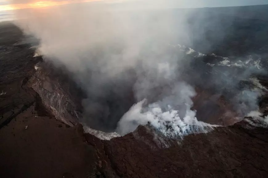 Vulcanul Kilauea din Hawaii a erupt