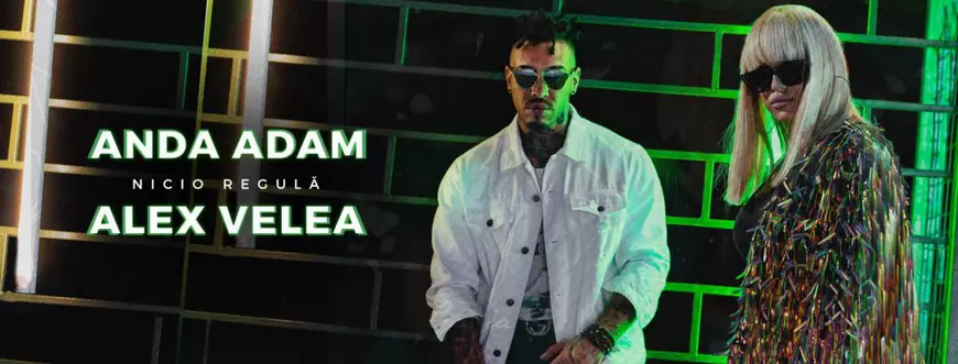 Anda Adam, colaborare după 13 ani cu Alex Velea - au lansat videoclipul "Nicio regulă". "Număr norocos pentru mine" | VIDEO