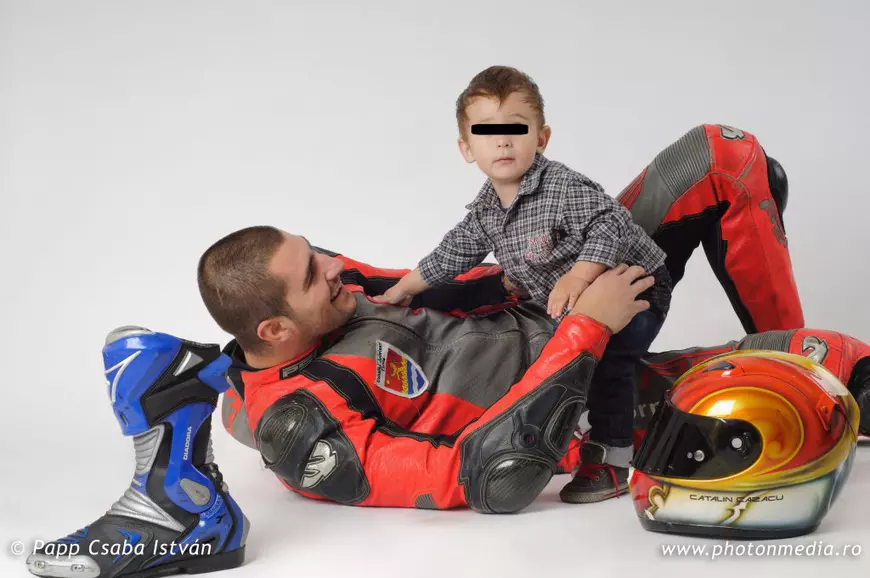 Cătălin Cazacu a ajuns erou pentru fiul său