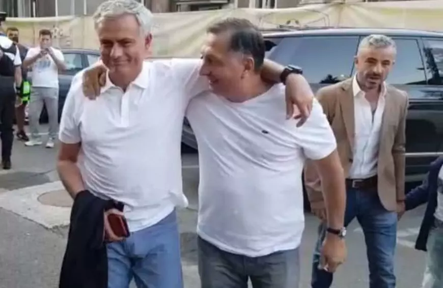 Ce a făcut Jose Mourinho în vizita-fulger efectuată în România. Omul care a avut grijă de portughez dă din casă