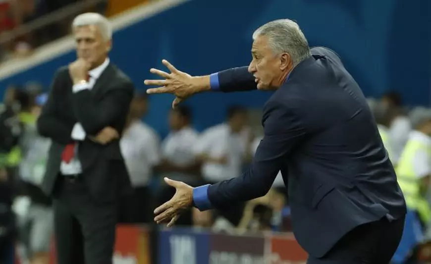 Tite, selecționerul Braziliei, supărat pe arbitrul mexican Ramos. ”Faultul asupra lui Miranda este evident”