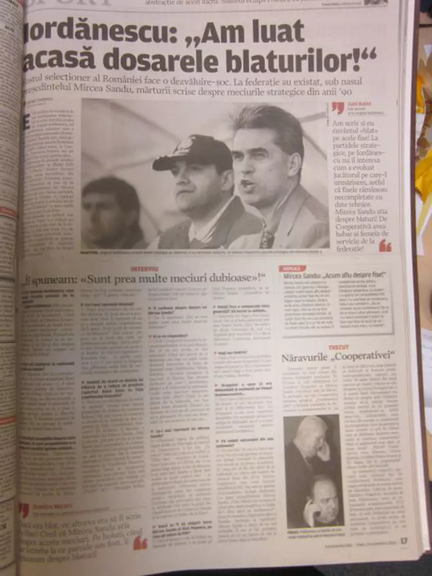 România, aproape în situația Spaniei. Cine l-a salvat de la demitere pe Iordănescu, cu câteva zile înainte de World Cup 1994